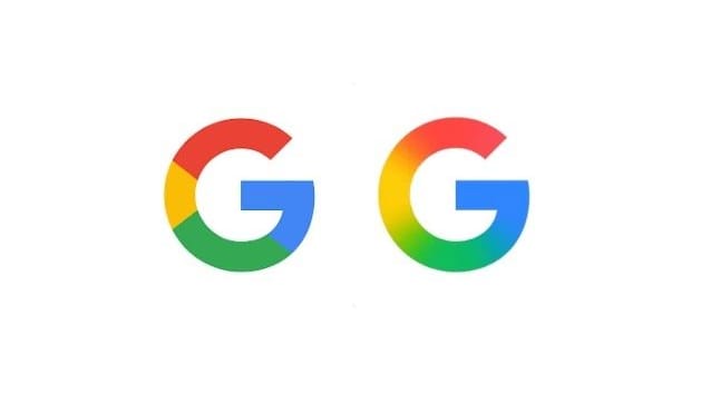 Links ist das alte Google-Logo zu sehen, rechts das neue. Links ist das alte Google-Logo zu sehen, rechts das neue.
