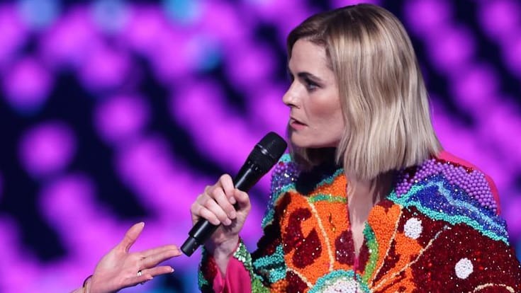 Hazel Brugger: Sie führte durch den ESC in Basel. Hazel Brugger: Sie führte durch den ESC in Basel.
