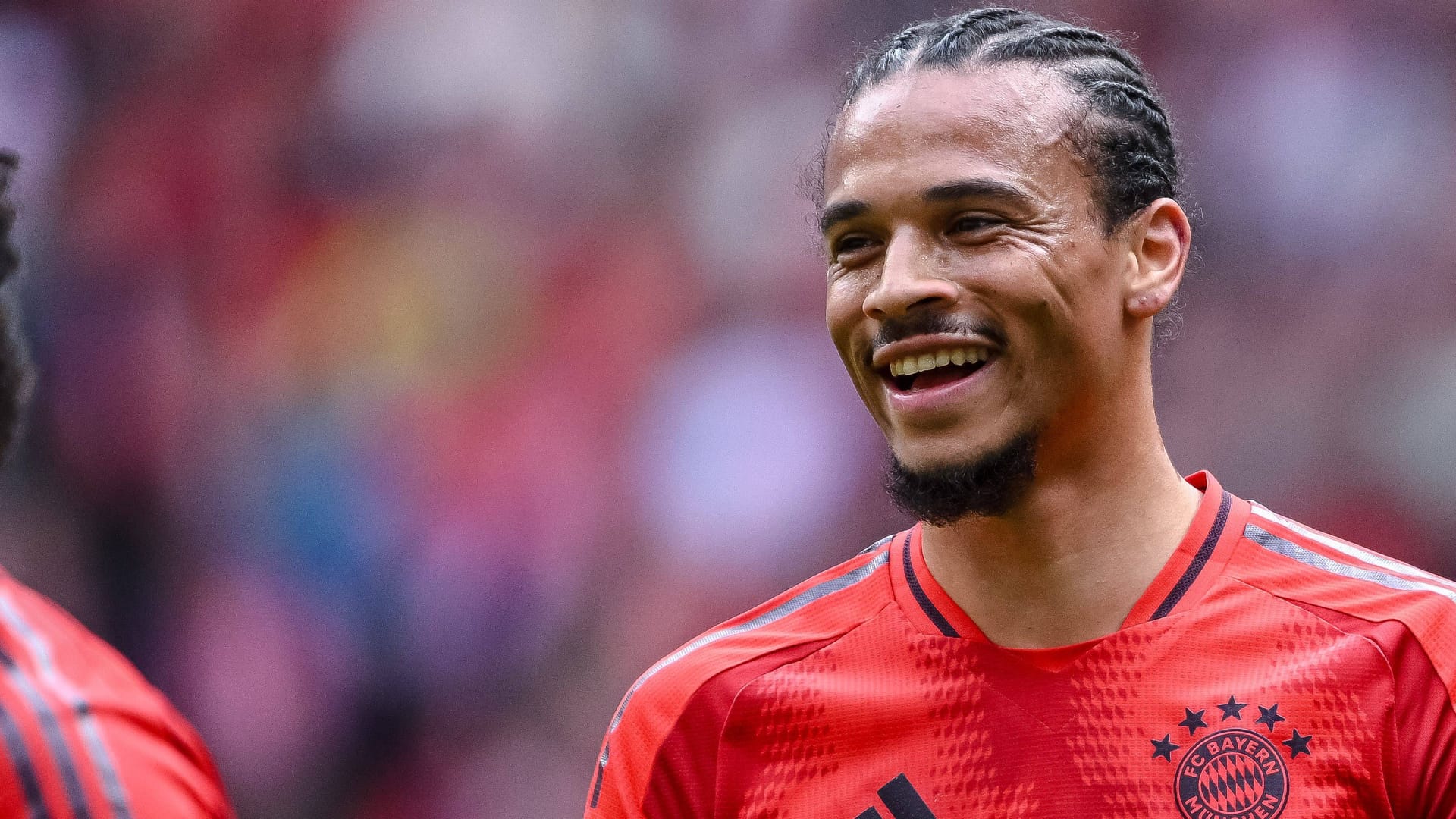 Leroy Sané: Er spielt seit 2020 für die Münchner. Leroy Sané: Er spielt seit 2020 für die Münchner.