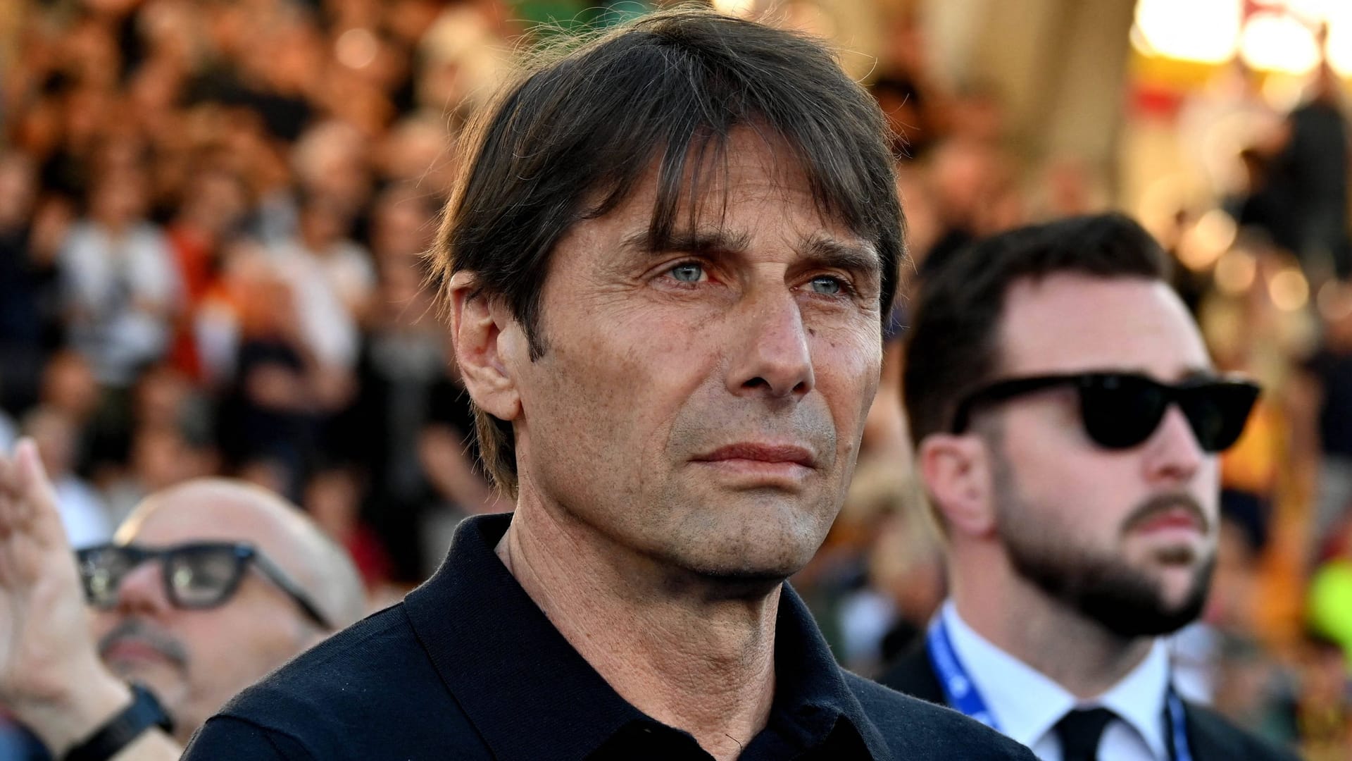 Antonio Conte: Der 55-Jährige ist seit vergangenem Sommer Trainer der SSC Neapel. Antonio Conte: Der 55-Jährige ist seit vergangenem Sommer Trainer der SSC Neapel.