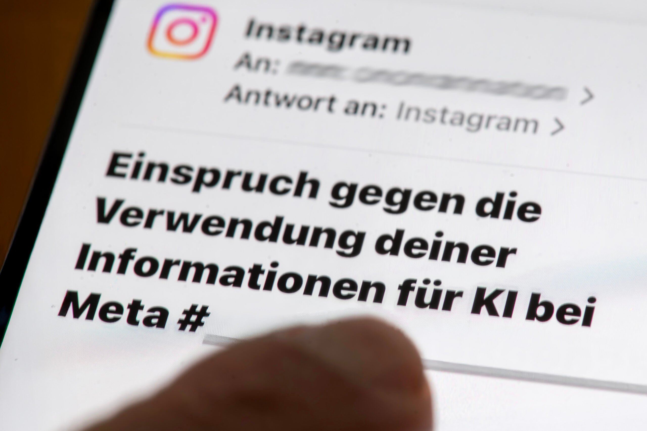 Einspruch gegen KI-Training: Heute ist der letzte Tag, an dem ihr gegen die Nutzung eurer öffentlichen Inhalte durch Meta widersprechen könnt.