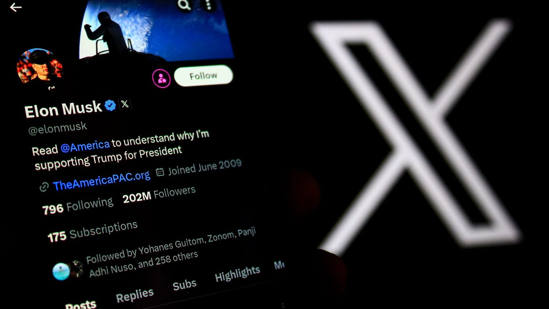Elon Musks Online-Plattform X Elon Musks Online-Plattform X