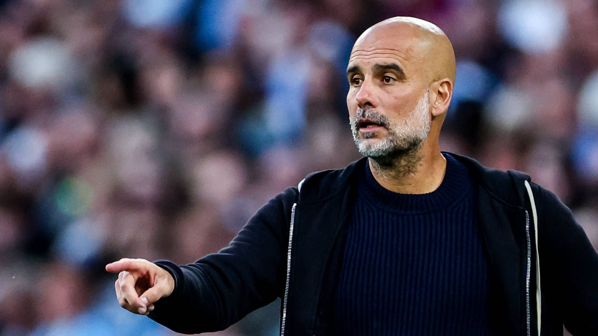 Pep Guardiola: Er ist seit 2016 Trainer von Manchester City. Pep Guardiola: Er ist seit 2016 Trainer von Manchester City.