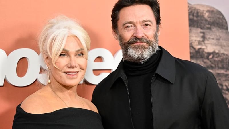 Hugh Jackman und Deborra-Lee Furness Jackman besuchen die Premiere von «Ghosted» in New York. Hugh Jackman und Deborra-Lee Furness Jackman besuchen die Premiere von «Ghosted» in New York.