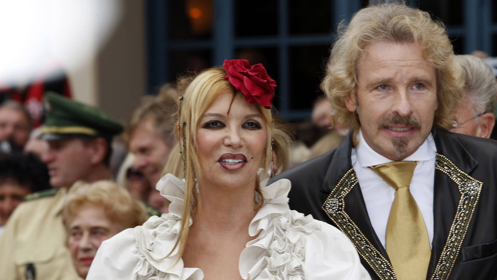 Thea und Thomas Gottschalk: Das ehemalige Paar ist seit 2019 getrennt. Thea und Thomas Gottschalk: Das ehemalige Paar ist seit 2019 getrennt.