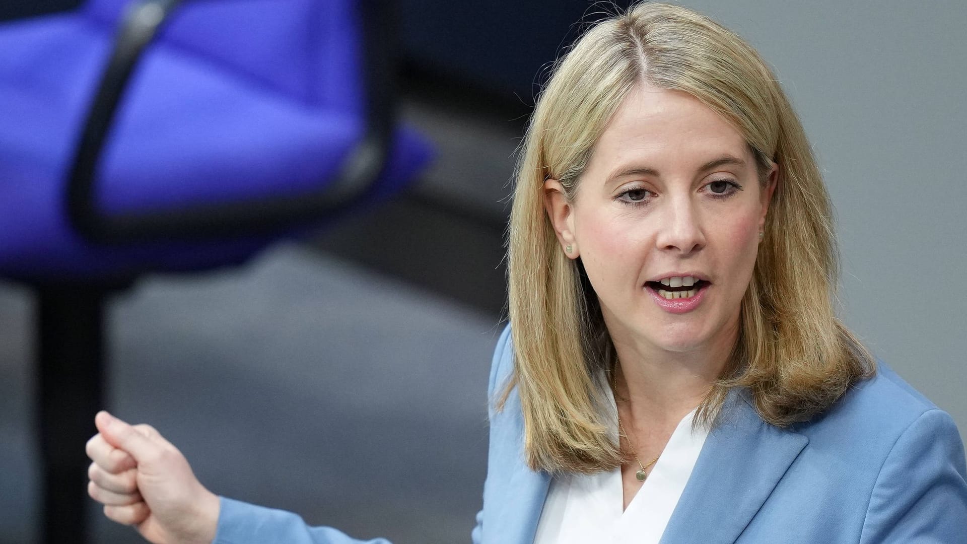 Verena Hubertz: Sie ist die neue Bundesbauministerin. Verena Hubertz: Sie ist die neue Bundesbauministerin.