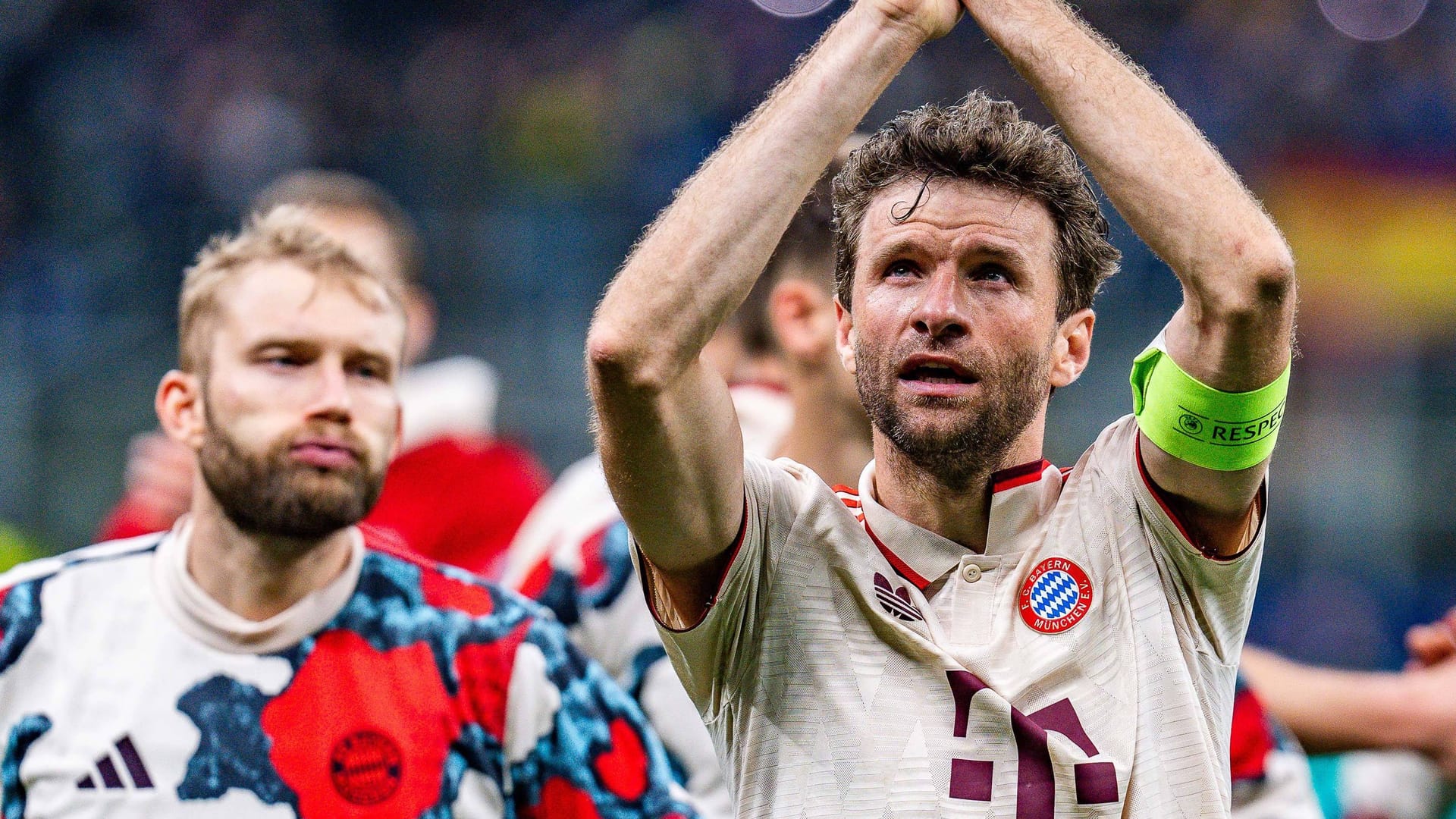 Thomas Müller: Der Weltmeister verlässt den FC Bayern im Sommer. Thomas Müller: Der Weltmeister verlässt den FC Bayern im Sommer.