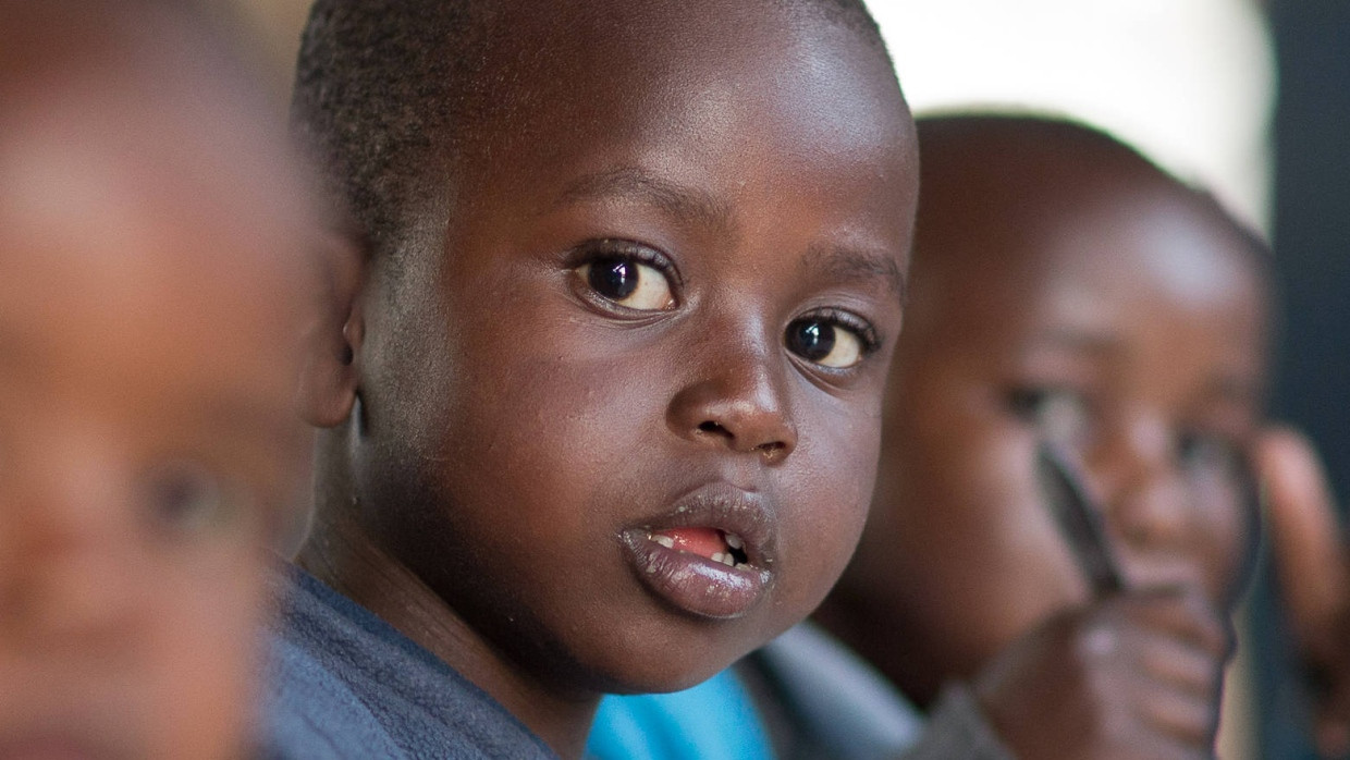 Hilfe: Cargo Human Care unterstützt auch diese Kinder im Mothers’ Mercy Home in Kenia, einem Kinderheim
