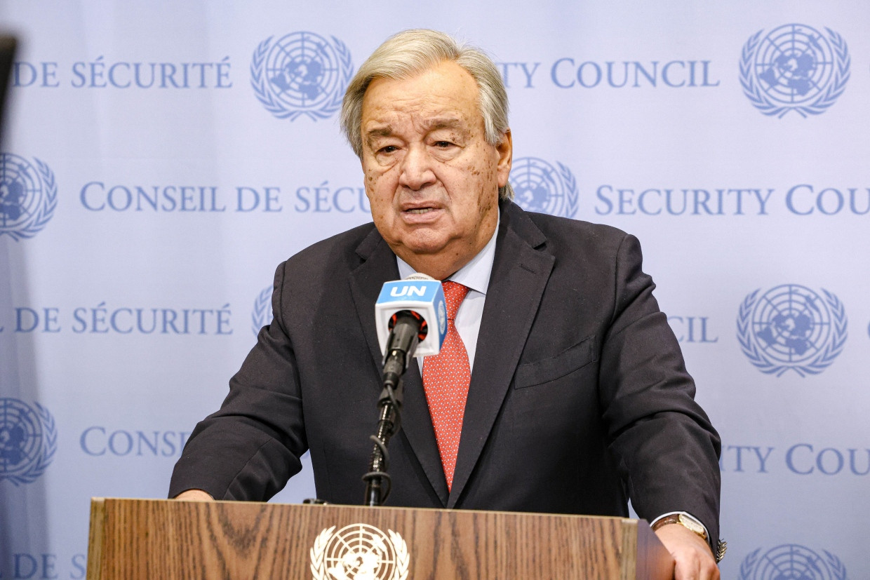 UN-Generalsekretär Antonio Guterres im Oktober 2024 in New York
