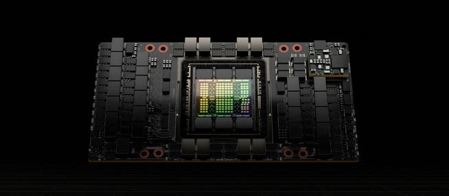 Wie soll ihr Export geregelt werden? KI-Chips des US-Designers Nvidia.