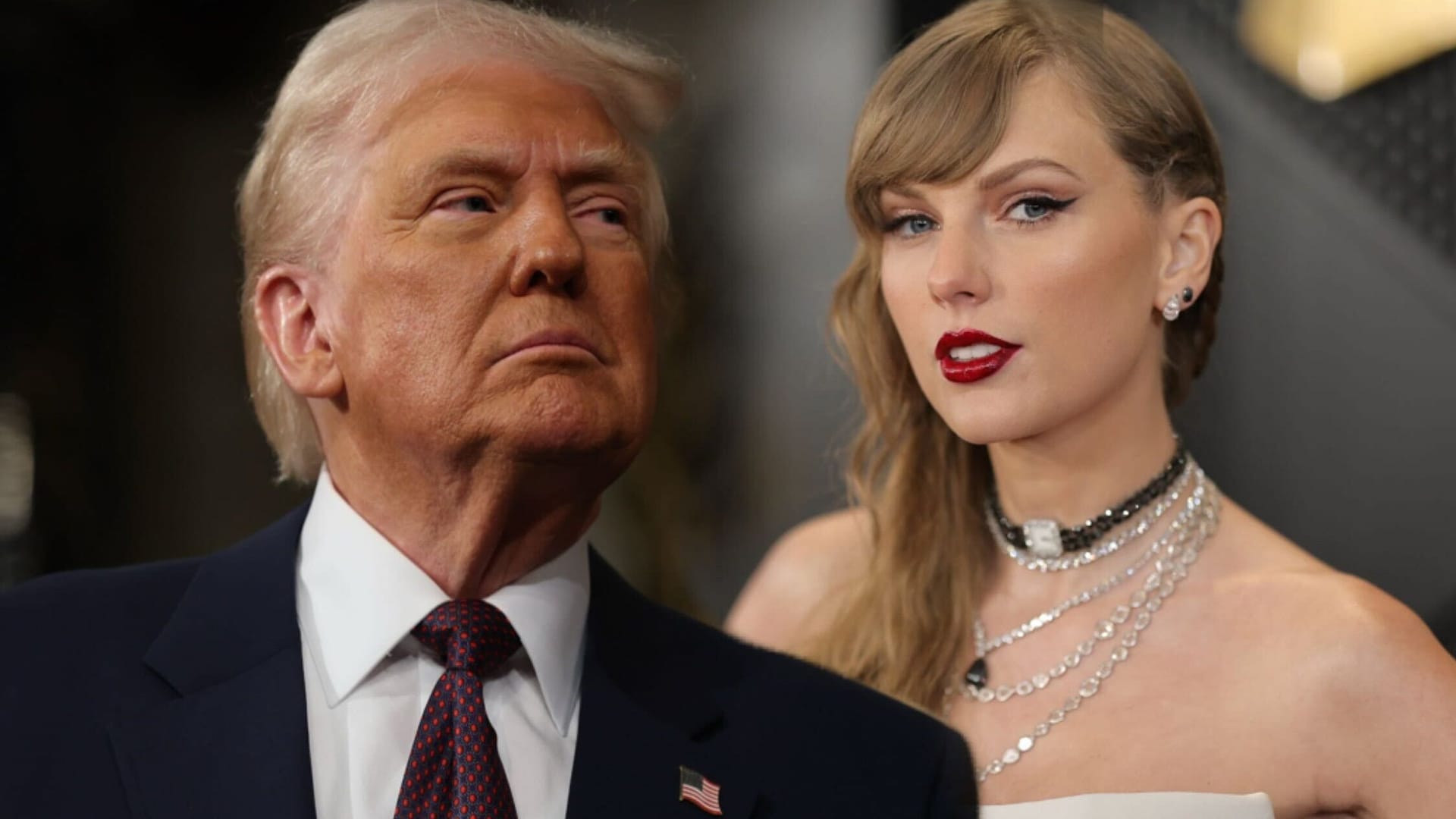 Donald Trump und Taylor Swift: Die Sängerin ist kein Fan des amerikanischen Präsidenten. Donald Trump und Taylor Swift: Die Sängerin ist kein Fan des amerikanischen Präsidenten.