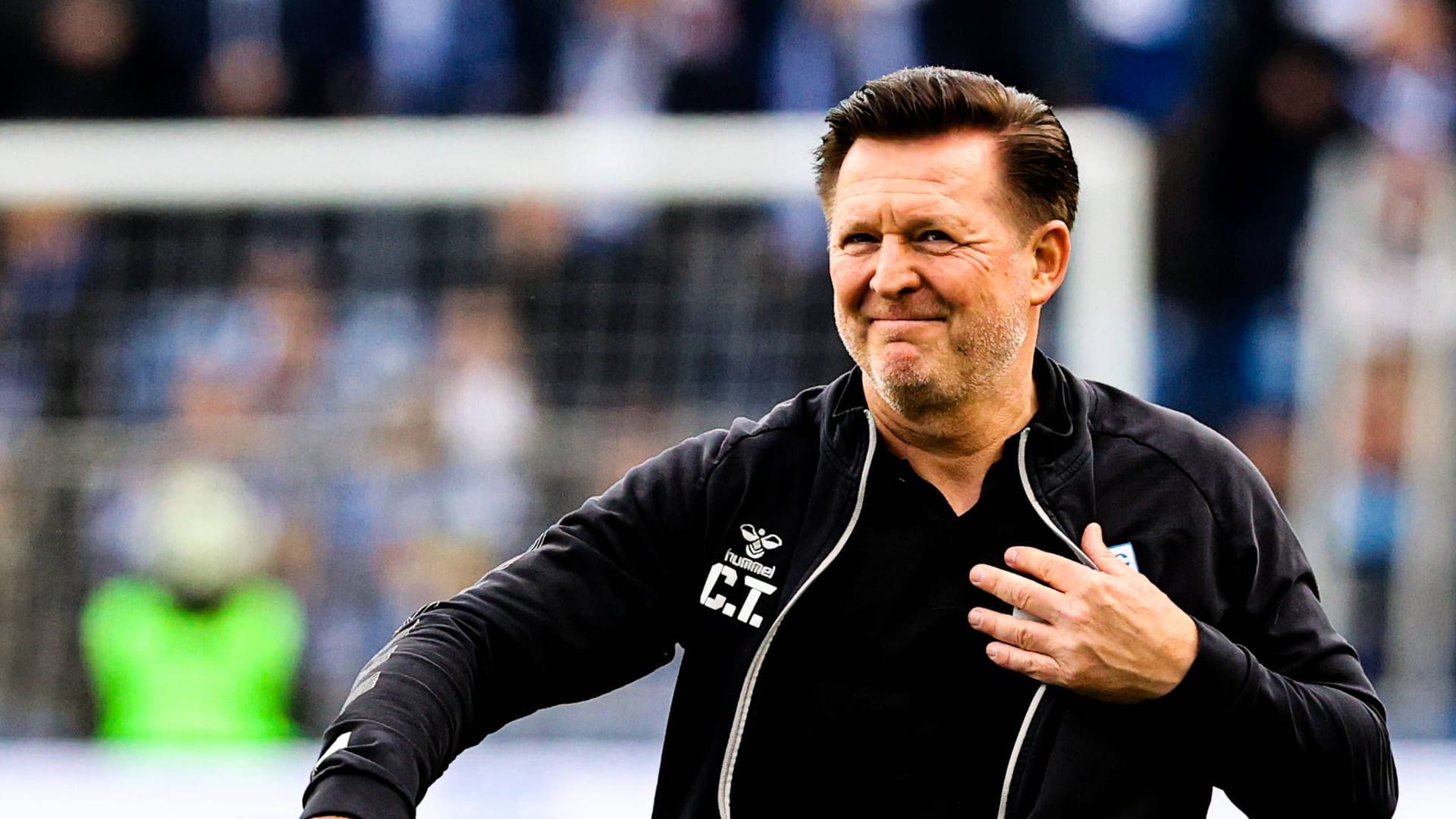 Christian Titz: Er trainiert bislang den 1. FC Magdeburg. Christian Titz: Er trainiert bislang den 1. FC Magdeburg.