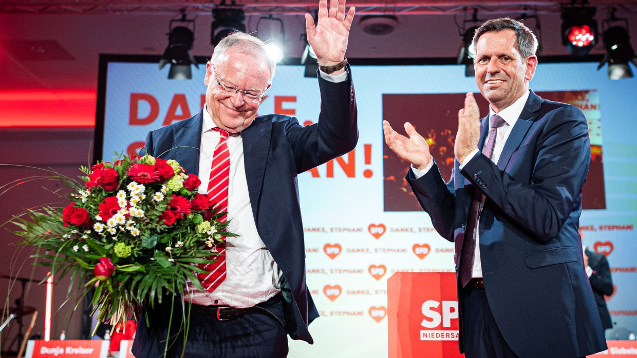 Der Ministerpräsident und sein designierter Nachfolger: Weil und Lies
