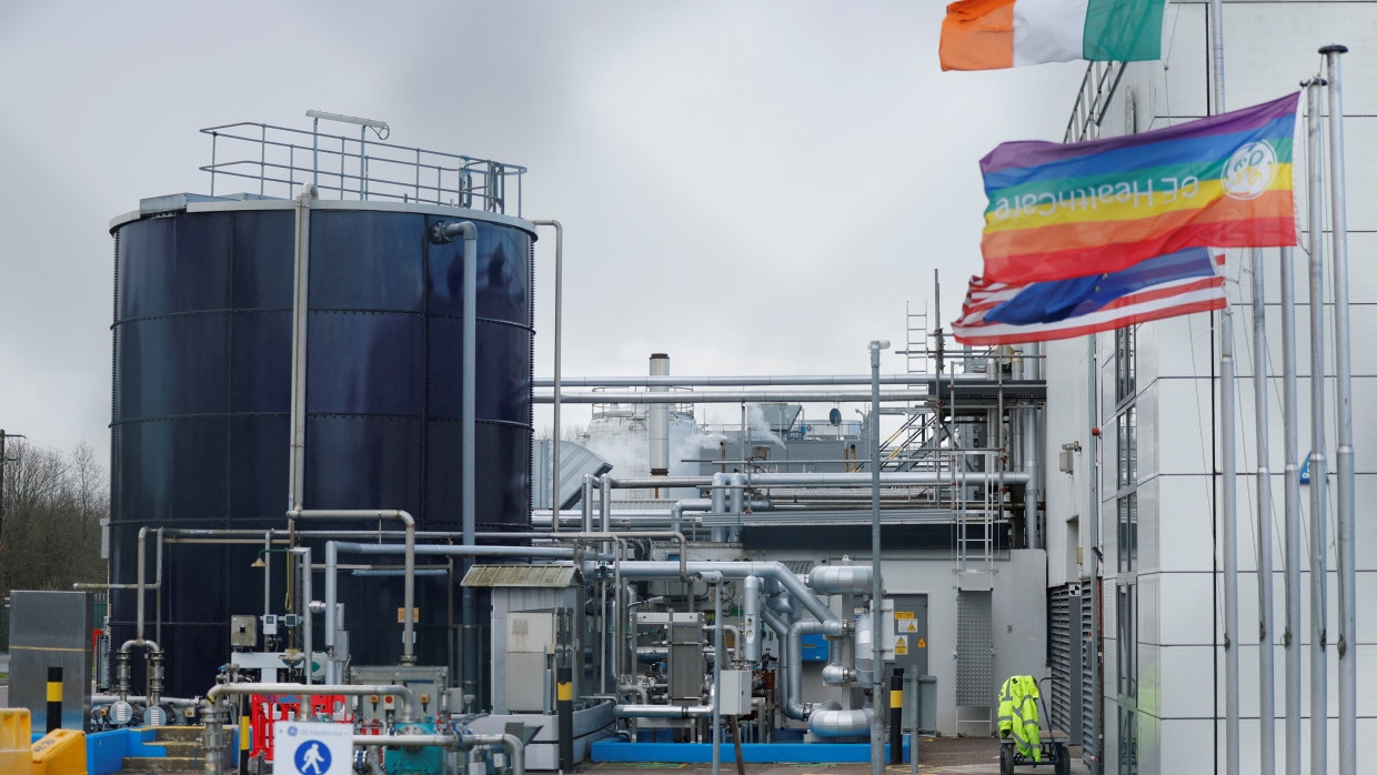 Durch Trumps Politik bedroht? Das Werk von GE Healthcare bei Cork in Irland