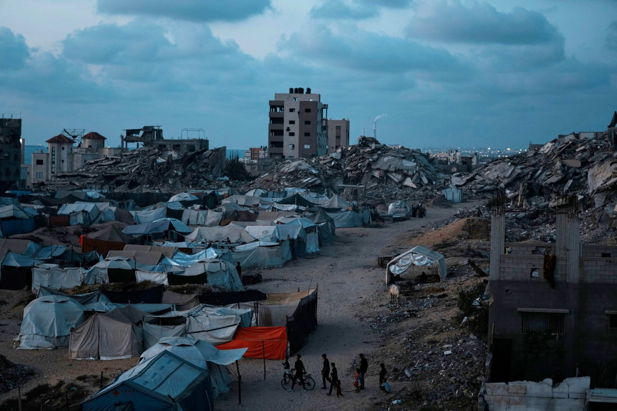 Gaza Stadt am Montag