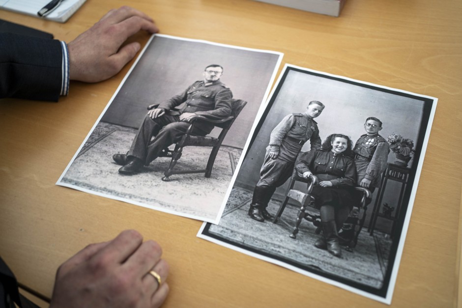 Soldaten der Wehrmacht und der Sowjetarmee ließen sich auf Bornholm fotografieren.