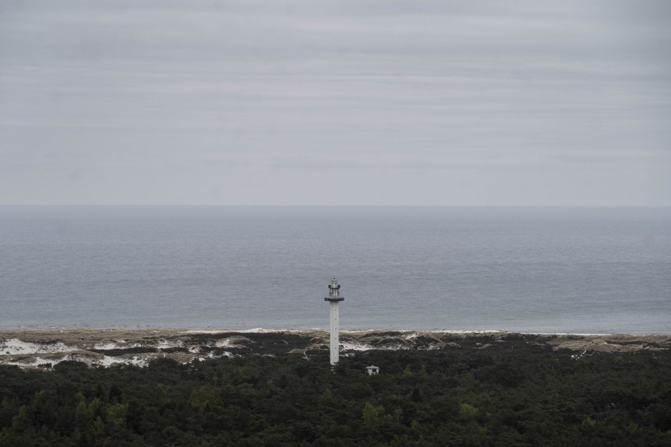 Der Leuchtturm Dueodde Fyr im Südosten Bornholms