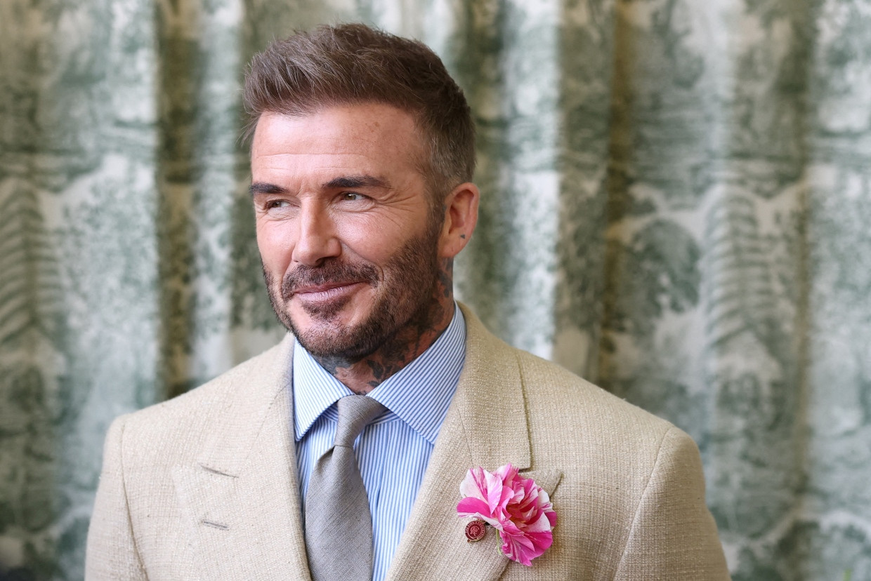 Was wäre eine Gartenschau ohne David Beckham?
