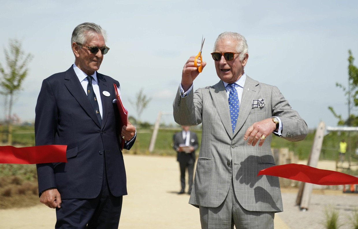 Charles eröffnet im Mai 2022 – noch als Prince of Wales – eine Spielwiese.