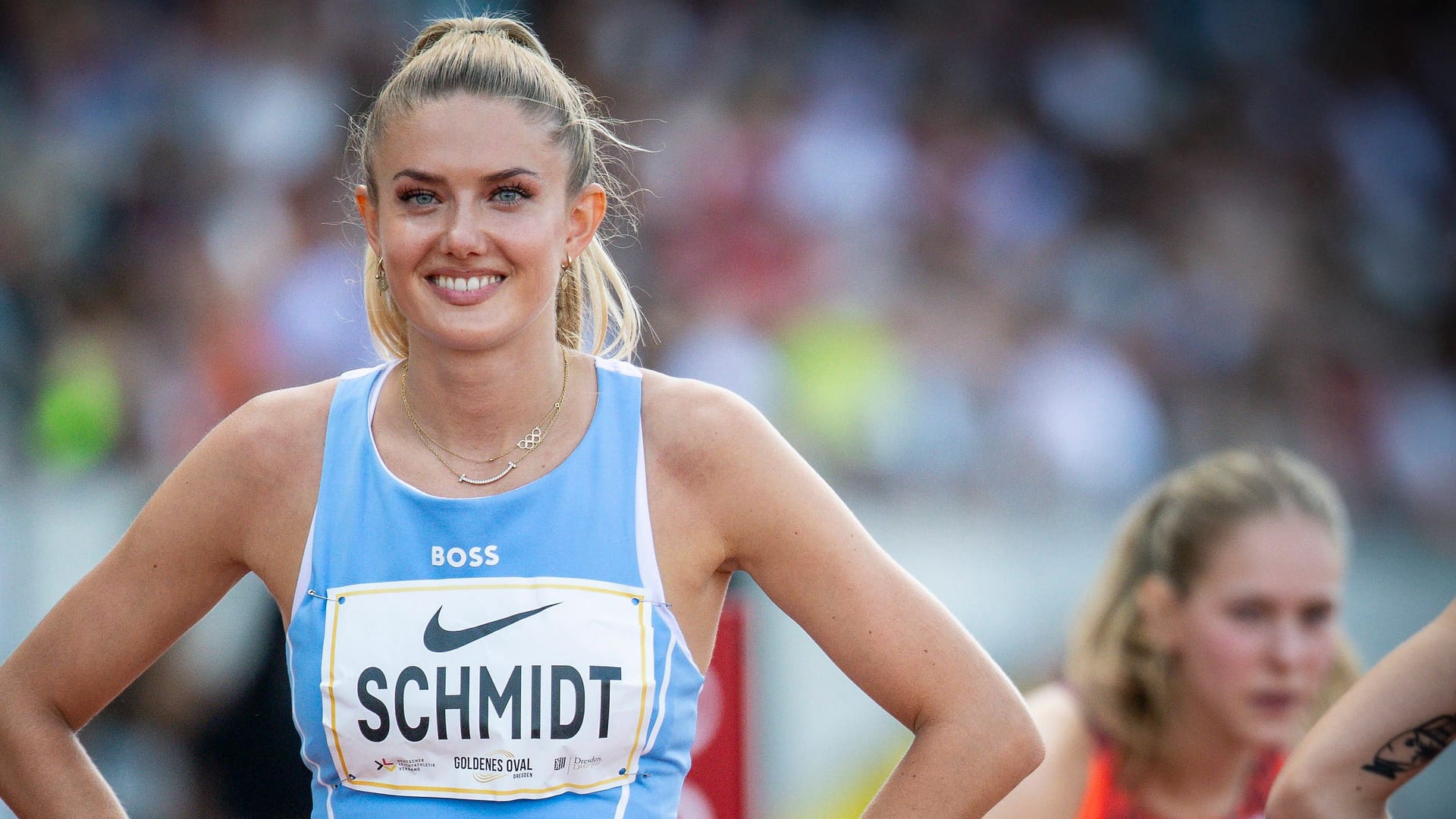 Alica Schmidt: Sie hatte sich auf die 400 Meter spezialisiert und wechselte in diesem Jahr zu den 800 Metern. Alica Schmidt: Sie hatte sich auf die 400 Meter spezialisiert und wechselte in diesem Jahr zu den 800 Metern.