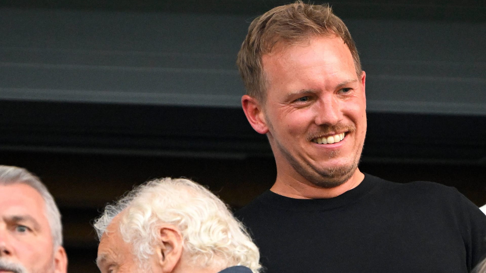 Julian Nagelsmann: Der Bundestrainer wollte das U21-Finale nicht verpassen. Julian Nagelsmann: Der Bundestrainer wollte das U21-Finale nicht verpassen.