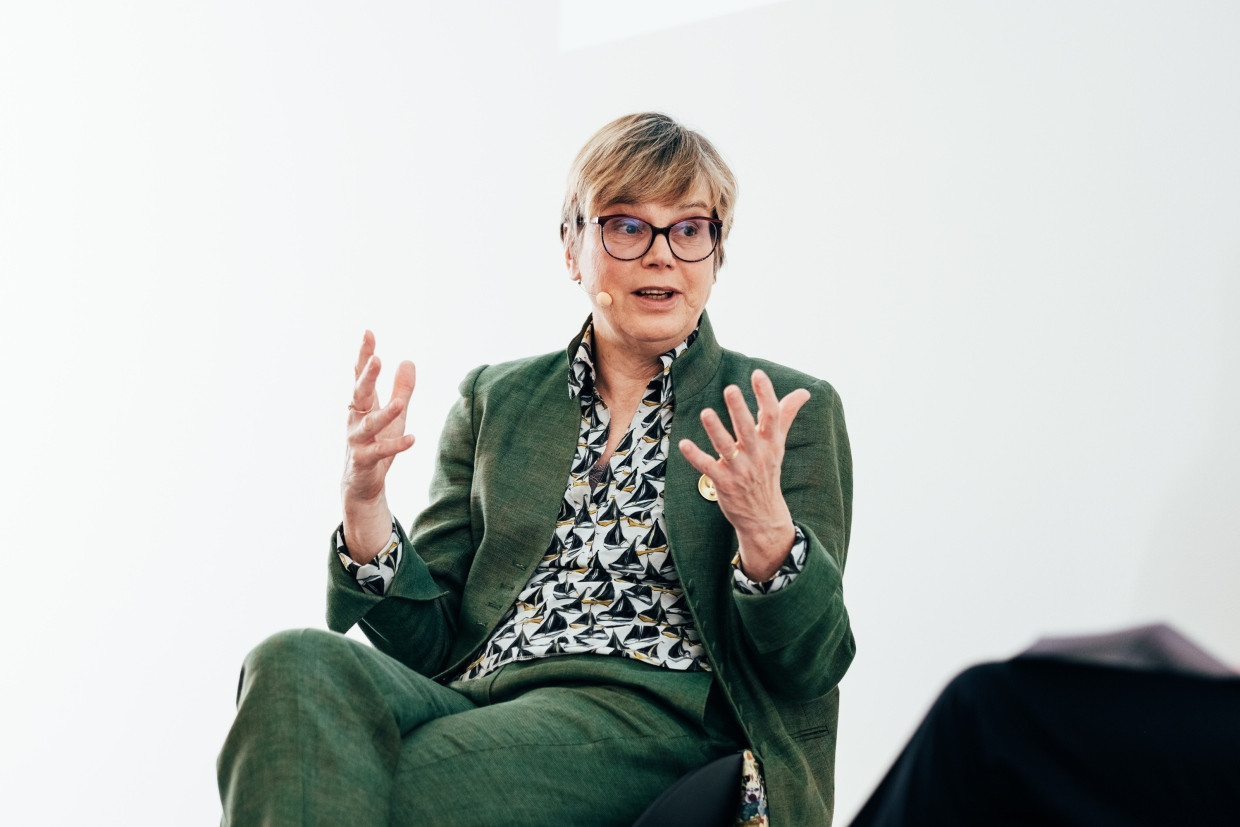 Caritas-Präsidentin Eva Welskop-Deffaa auf einem Bild aus dem Mai 2022