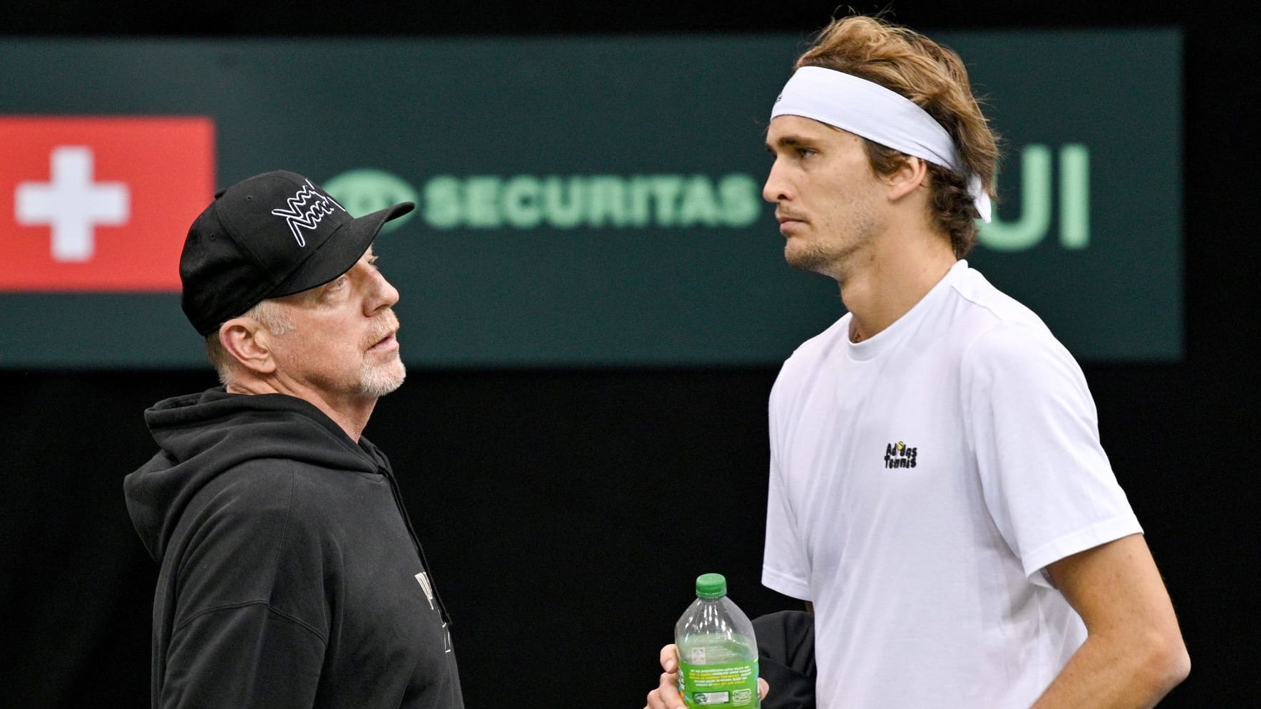 Boris Becker und Alexander Zverev Boris Becker und Alexander Zverev