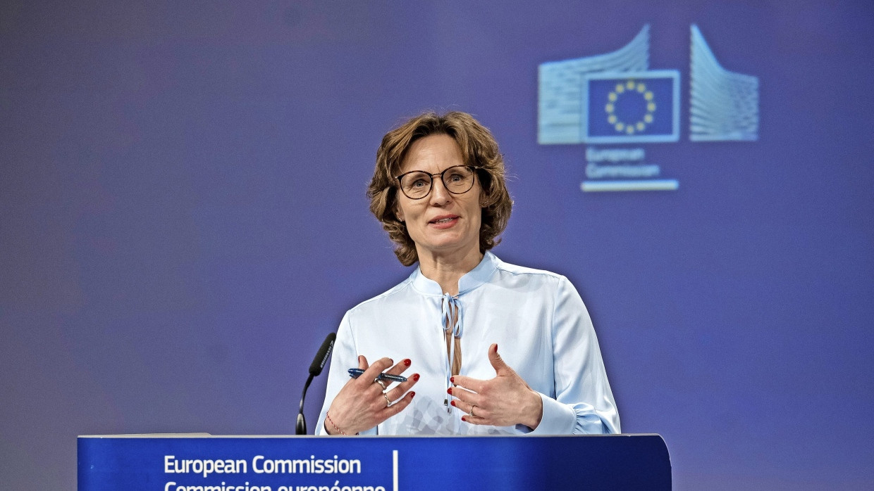Anti-Greenwashing-Regeln: Gesetz von EU-Umweltkommissarin Jessika Roswall liegt auf Eis.