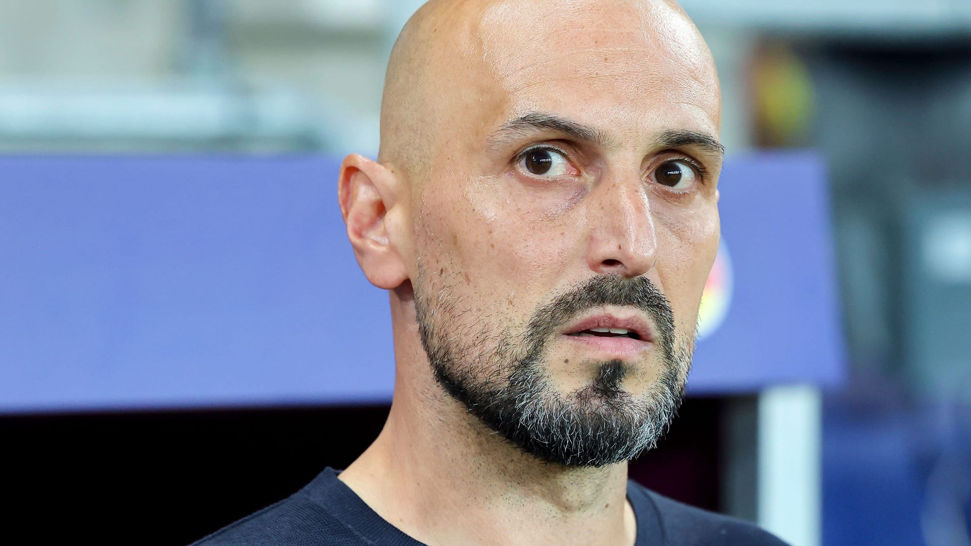 Antonio Di Salvo: Der Bundestrainer steht mit der U21 bereits in der nächsten Runde. Antonio Di Salvo: Der Bundestrainer steht mit der U21 bereits in der nächsten Runde.