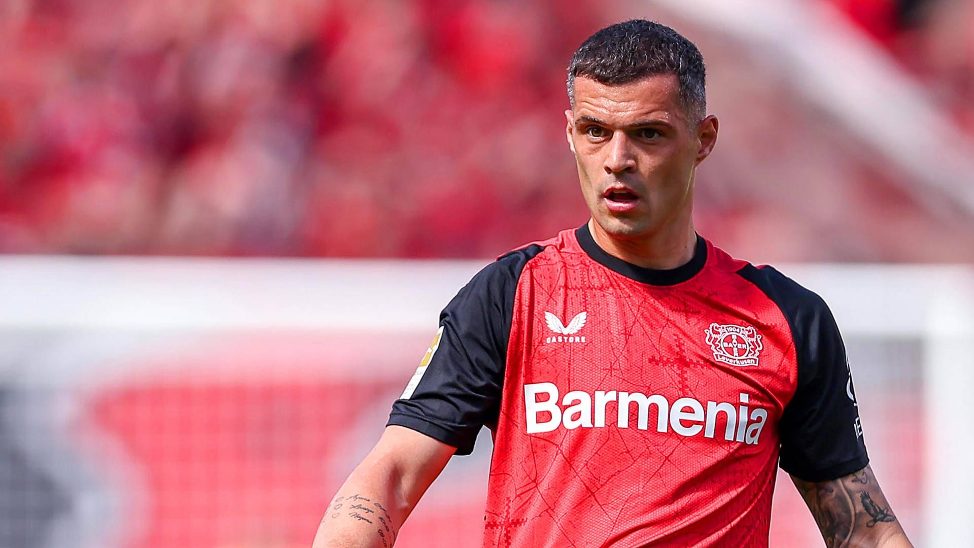Granit Xhaka: Er zählt bei Leverkusen zu den Leistungsträgern. Granit Xhaka: Er zählt bei Leverkusen zu den Leistungsträgern.