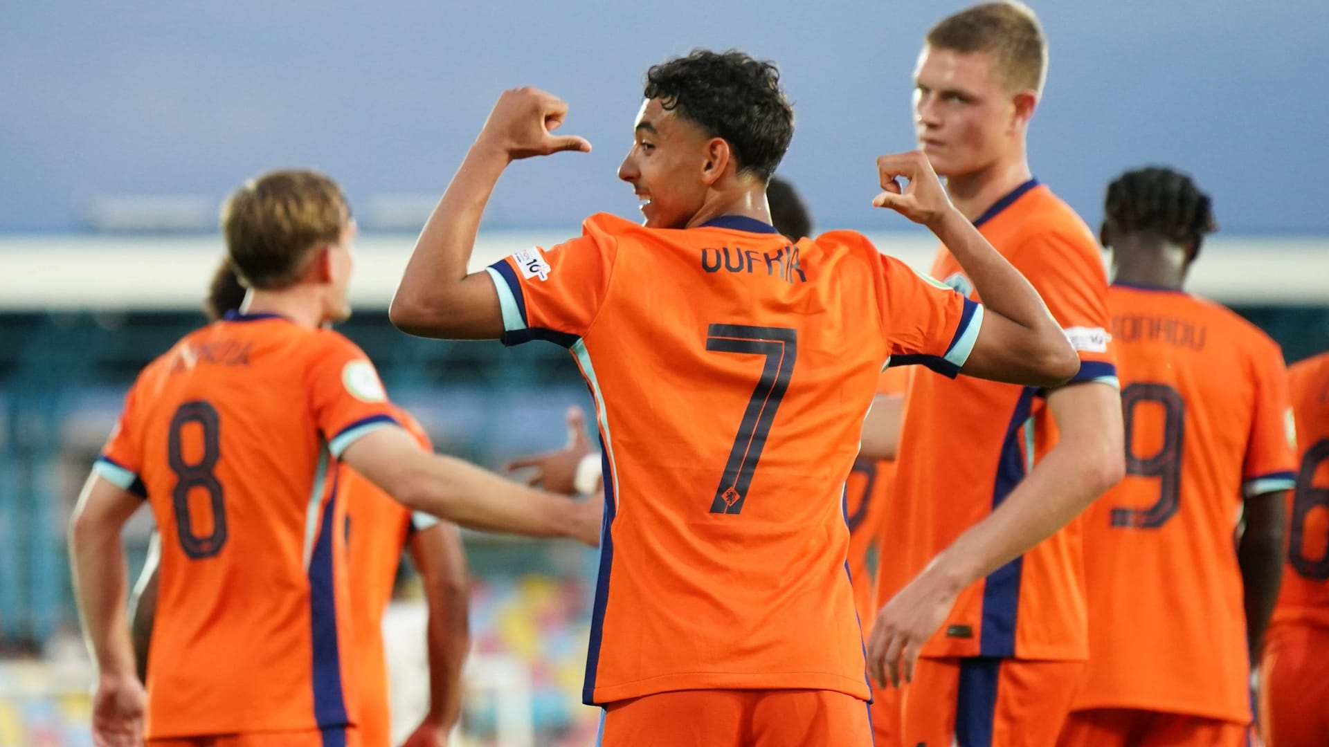 Auch er traf gegen die deutsche U19: Ayoub Oufkir trugt zum Sieg der Niederlande bei. Auch er traf gegen die deutsche U19: Ayoub Oufkir trugt zum Sieg der Niederlande bei.