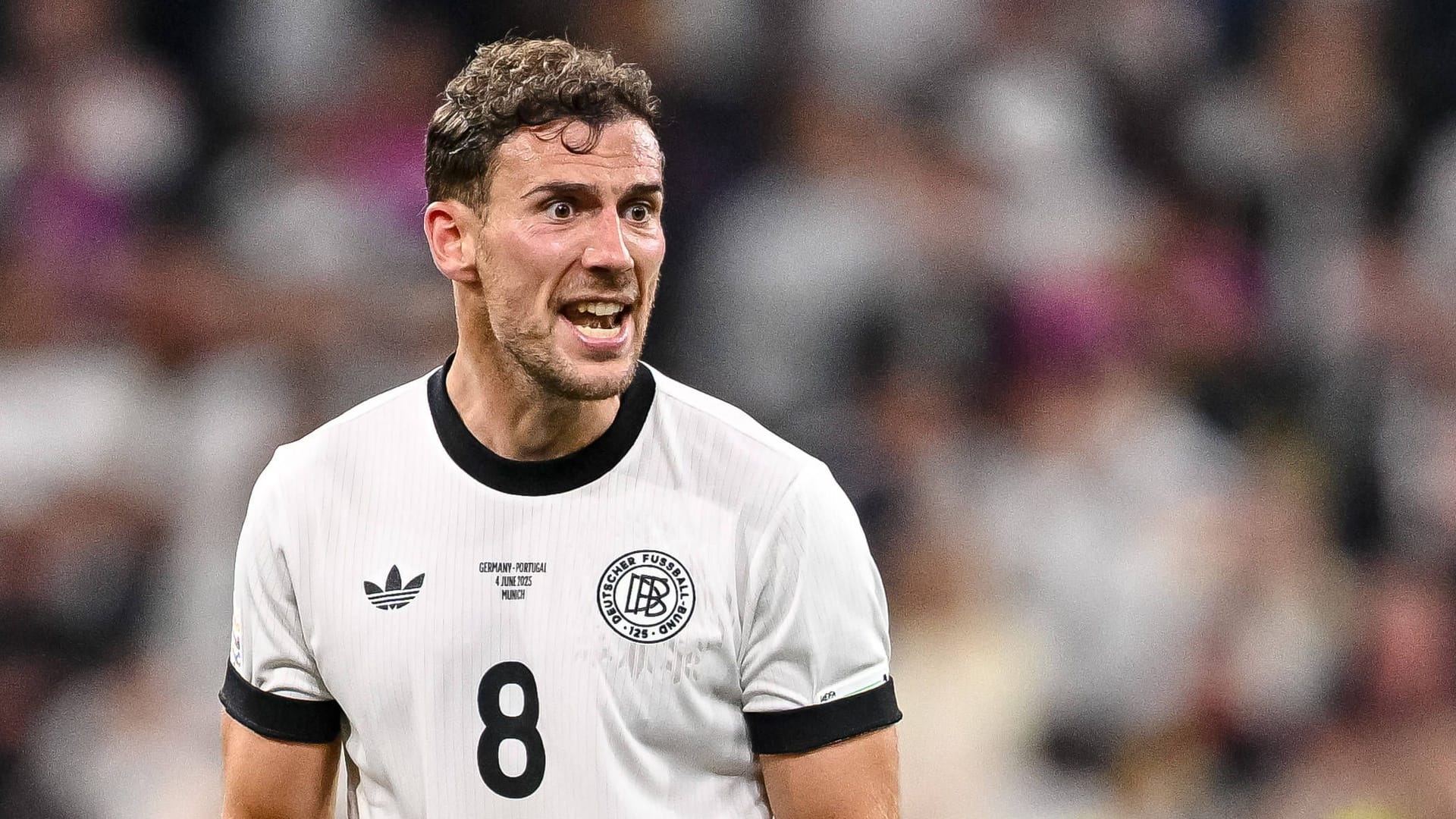 Leon Goretzka: Der Spieler des FC Bayern konnte die Pleite gegen Portugal nicht verhindern. Leon Goretzka: Der Spieler des FC Bayern konnte die Pleite gegen Portugal nicht verhindern.