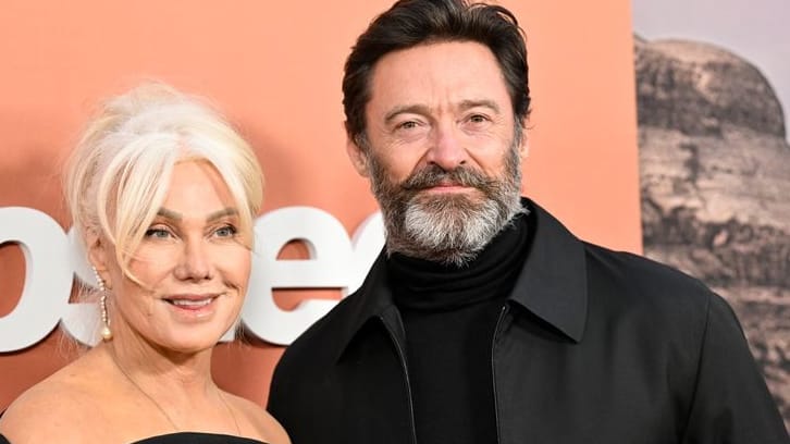 Hugh Jackman und Deborra-Lee Furness Jackman besuchen die Premiere von «Ghosted» in New York. Hugh Jackman und Deborra-Lee Furness Jackman besuchen die Premiere von «Ghosted» in New York.