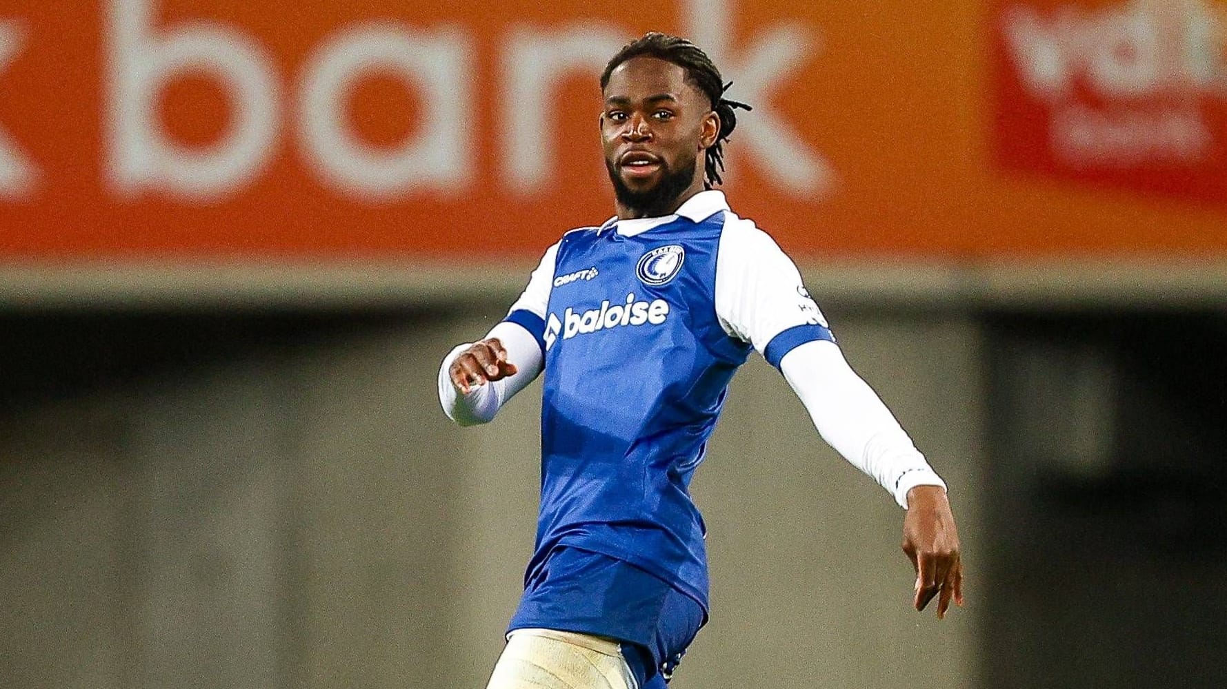 Jordan Torunarigha im Trikot von KAA Gent: Der Verteidiger soll vor einer Rückkehr in die Bundesliga stehen. Jordan Torunarigha im Trikot von KAA Gent: Der Verteidiger soll vor einer Rückkehr in die Bundesliga stehen.