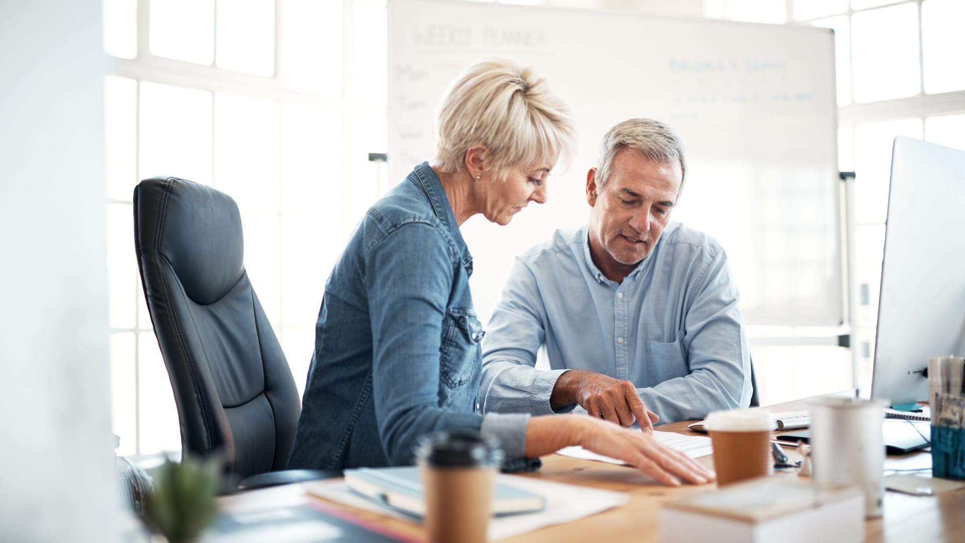 Acht-Stunden-Tage im Büro: Das soll sich ändern. Acht-Stunden-Tage im Büro: Das soll sich ändern.