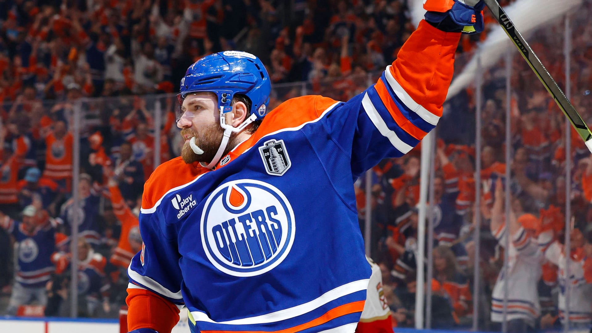 Leon Draisaitl: Er spielt seit 2015 für die Oilers. Leon Draisaitl: Er spielt seit 2015 für die Oilers.