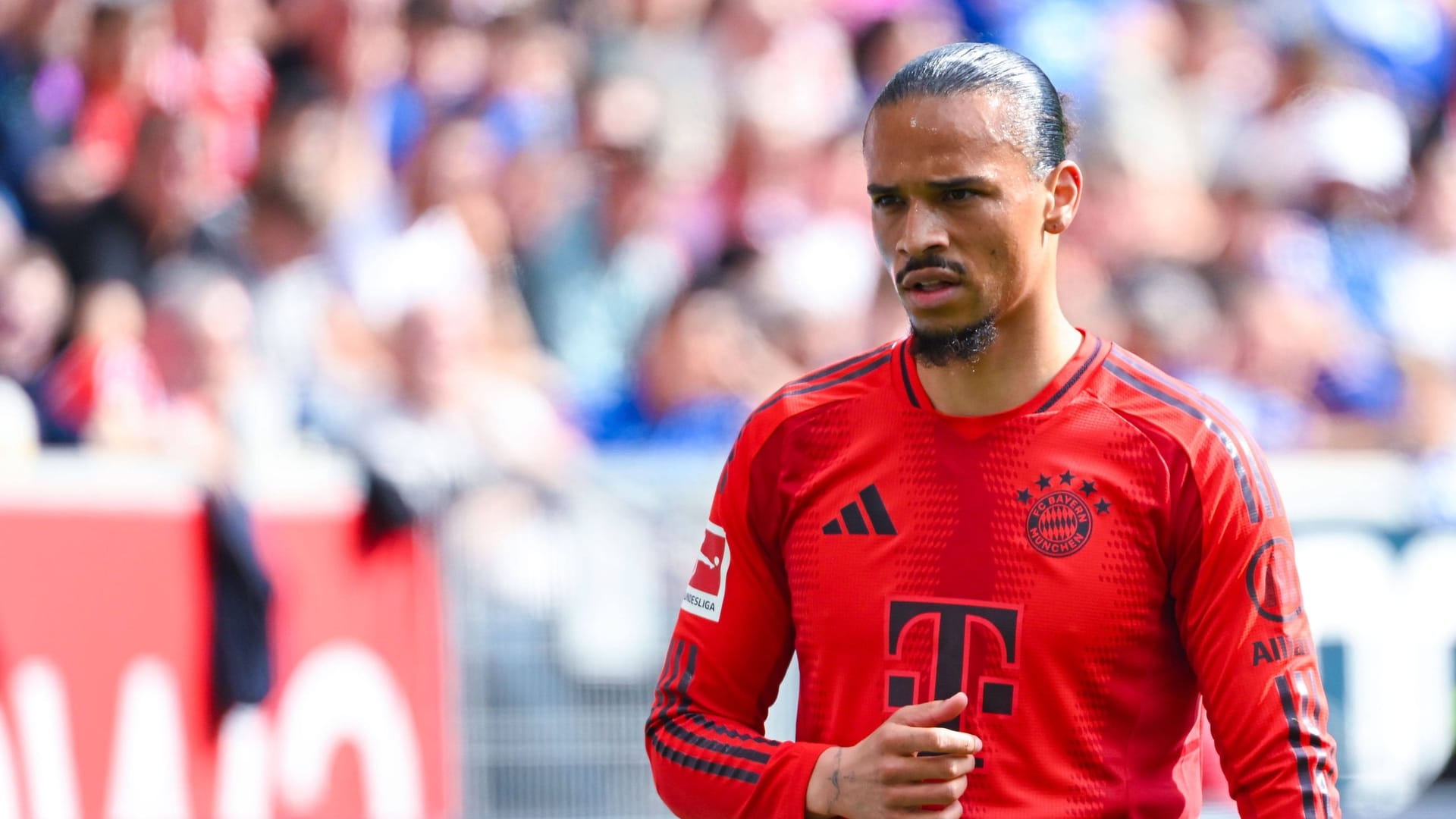 Leroy Sané: Er spielt seit 2020 für den FC Bayern. Leroy Sané: Er spielt seit 2020 für den FC Bayern.