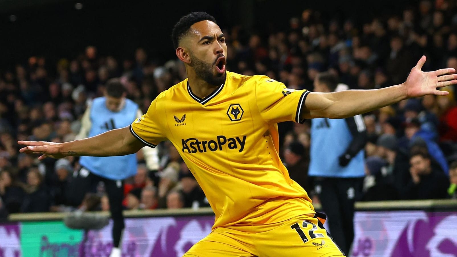 Matheus Cunha: Der frühere Herthaner erzielte das 1:1 für die Wolves gegen Fulham. Matheus Cunha: Der frühere Herthaner erzielte das 1:1 für die Wolves gegen Fulham.