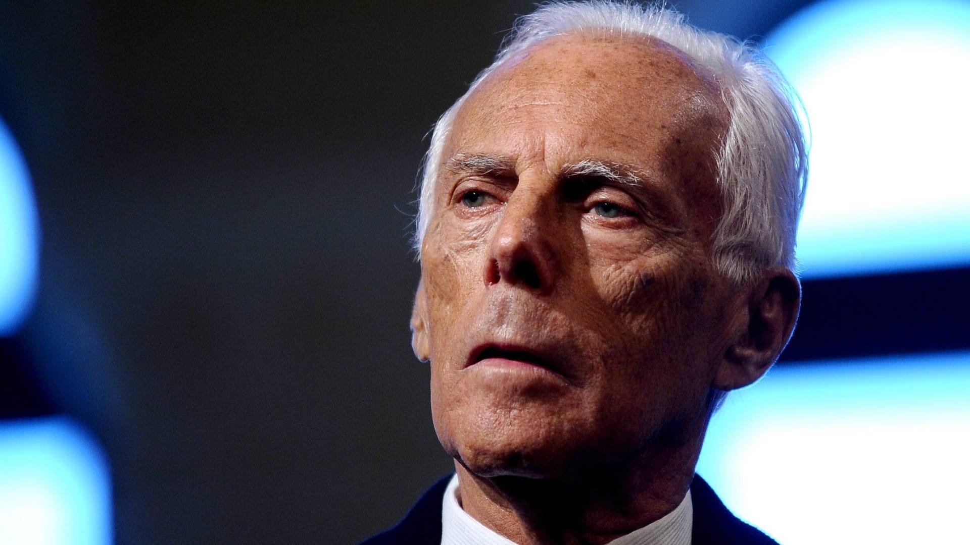 Giorgio Armani: Der Designer braucht Ruhe. Giorgio Armani: Der Designer braucht Ruhe.