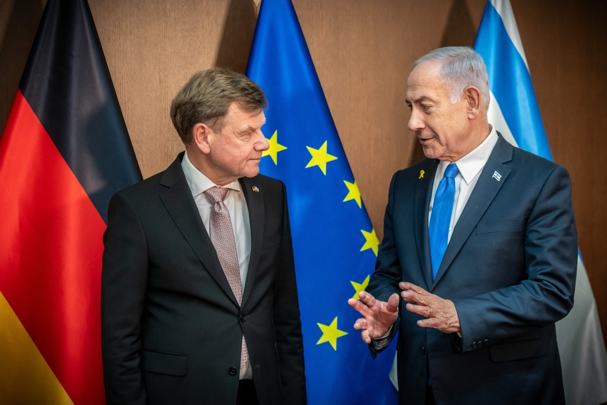Außenminister Wadephul bei Israels Ministerpräsident Netanjahu Anfang Mai