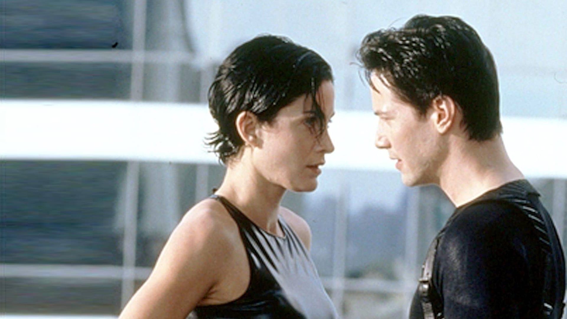 Keanu Reeves und Carrie-Anne Moss: Sie spielen die Hauptrollen in "Matrix". Keanu Reeves und Carrie-Anne Moss: Sie spielen die Hauptrollen in "Matrix".