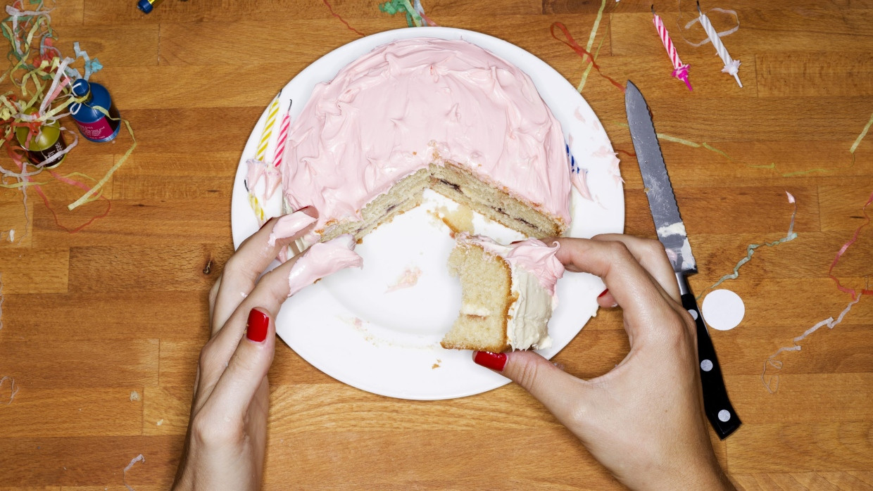 Warum isst man immer mehr Kuchen, als man sich vorgenommen hat?