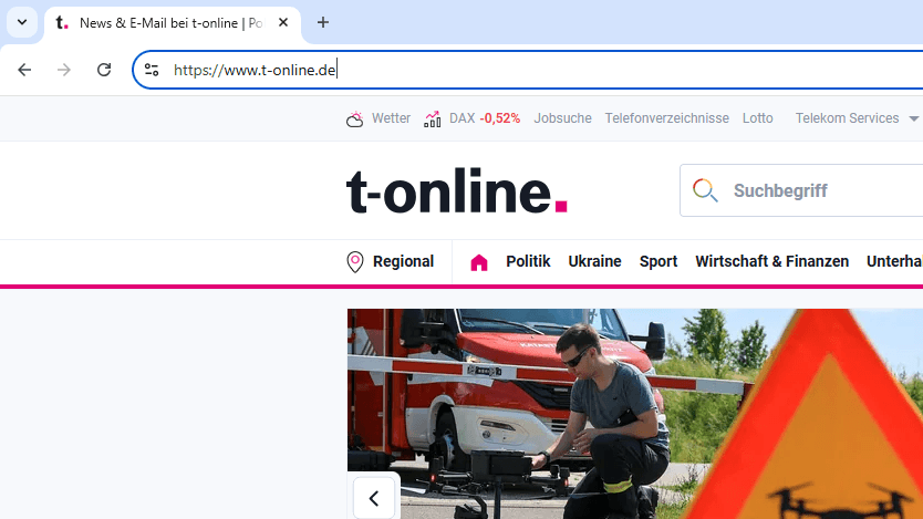 Die URL einer Website führt direkt zu der gewünschten Seite. Die URL einer Website führt direkt zu der gewünschten Seite.