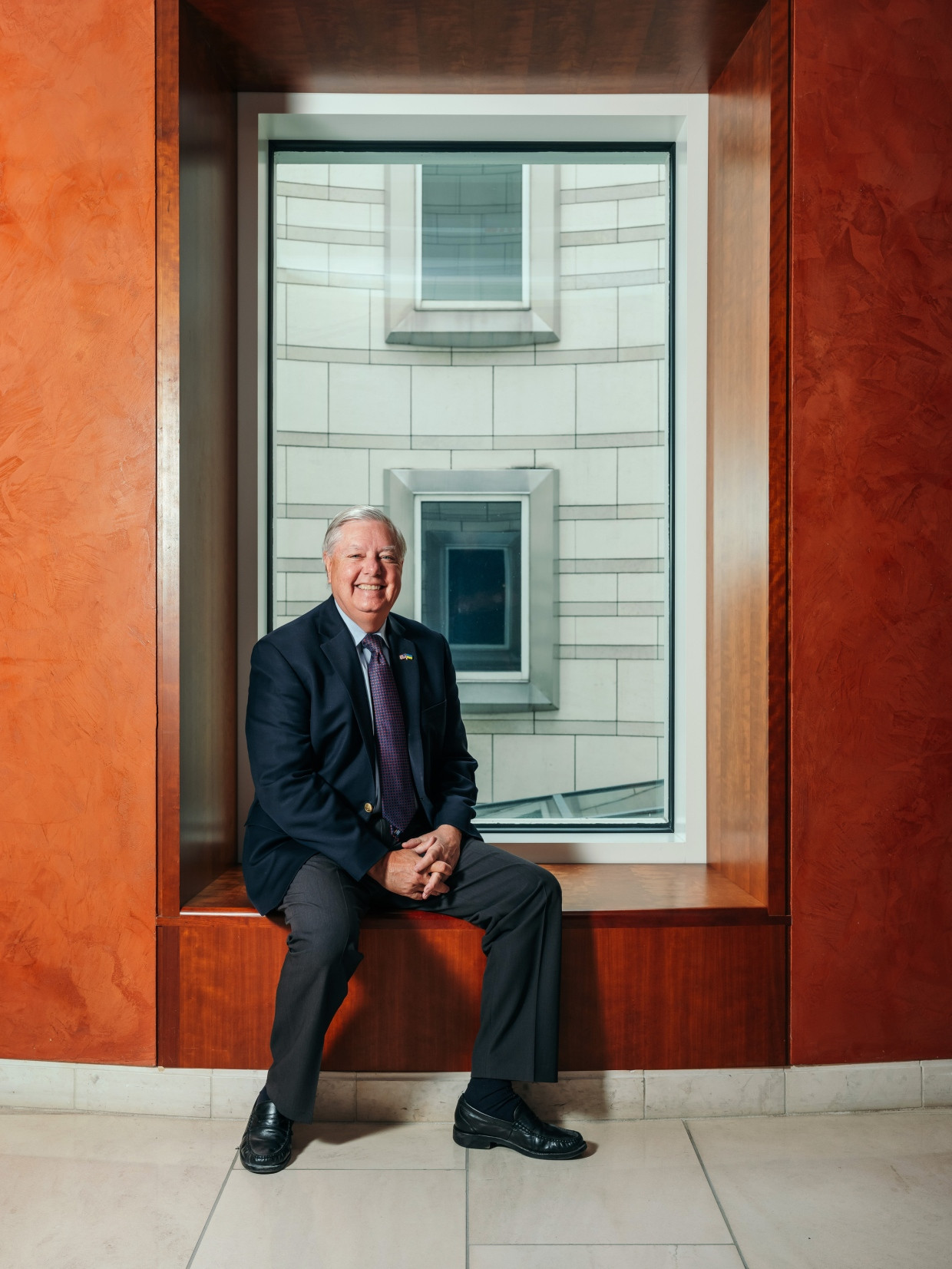 „Hut ab vor Deutschland“: Lindsey Graham nach dem F.A.Z.-Interview in der US-Botschaft in Berlin