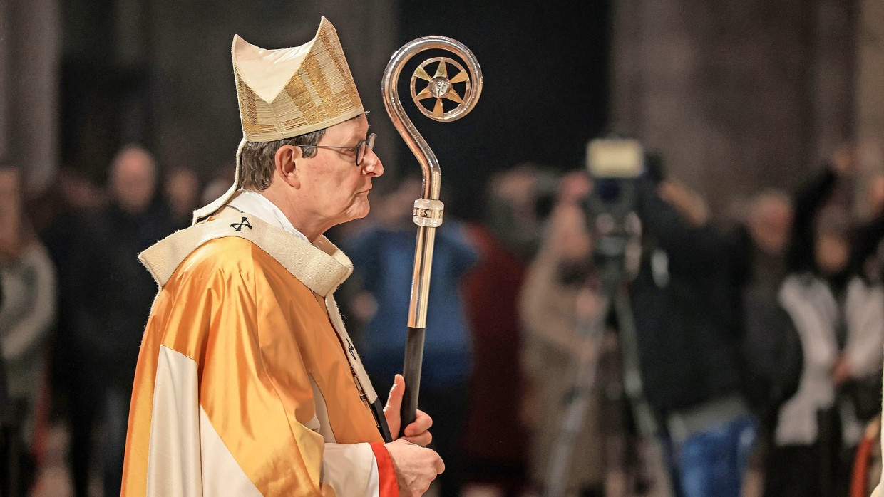 Der Kölner Erzbischof Rainer Marie Kardinal Woelki am Fest der Hl. Drei Könige (6. Januar 2025) im Kölner Dom