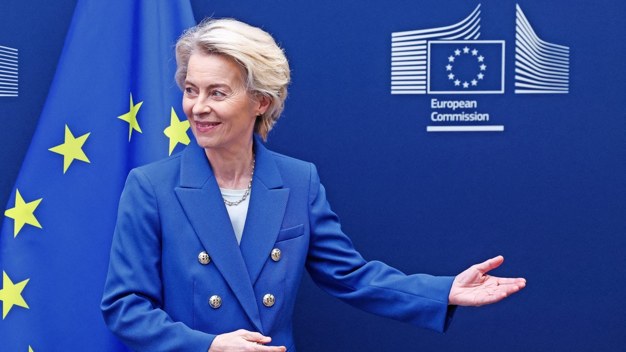 Hier entlang: Ursula von der Leyen plant eine Neuausrichtung des EU-Haushalts.