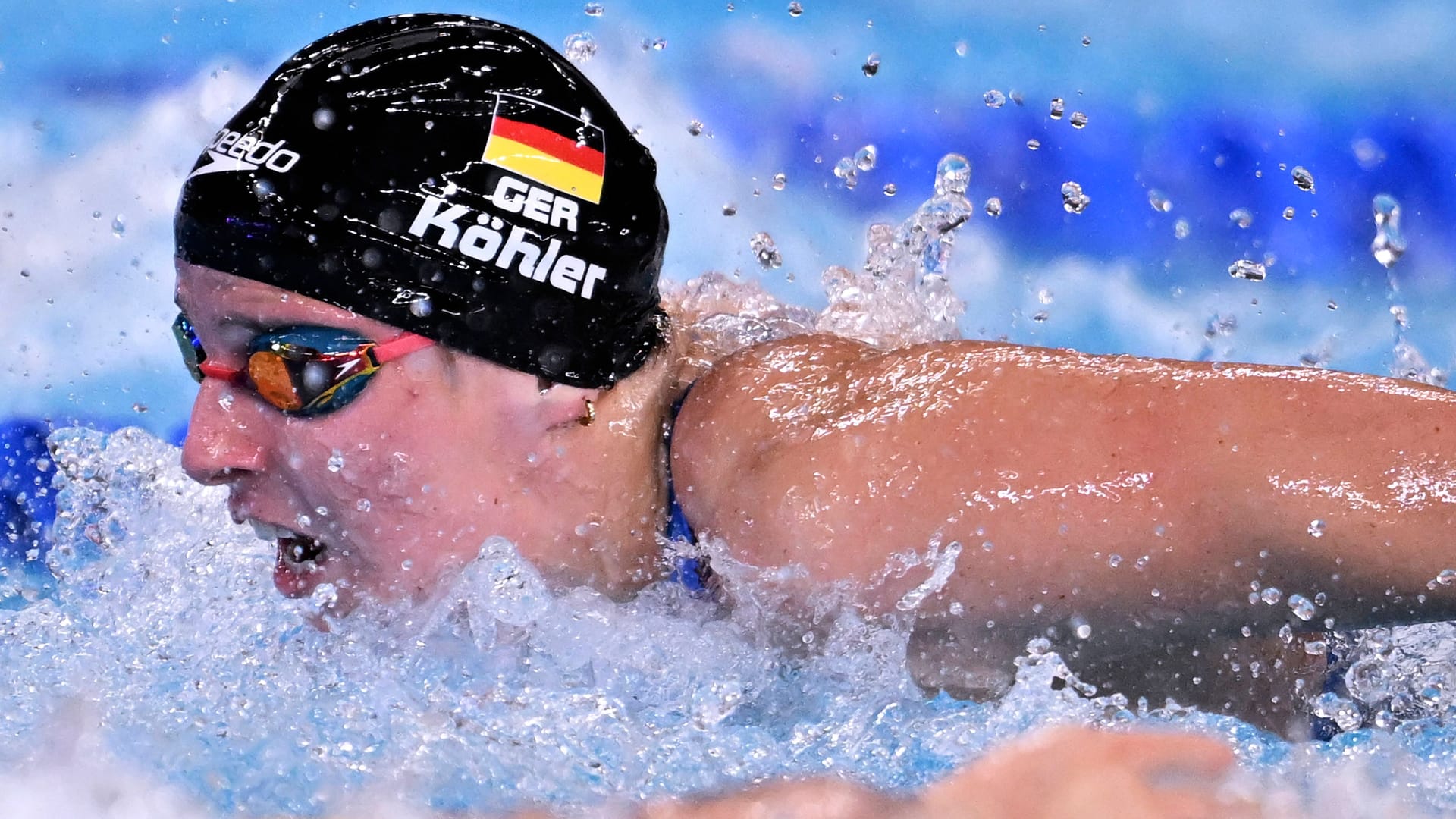 Angelina Köhler: Die deutsche Schwimmerin nahm an den Olympischen Spielen in Paris teil.