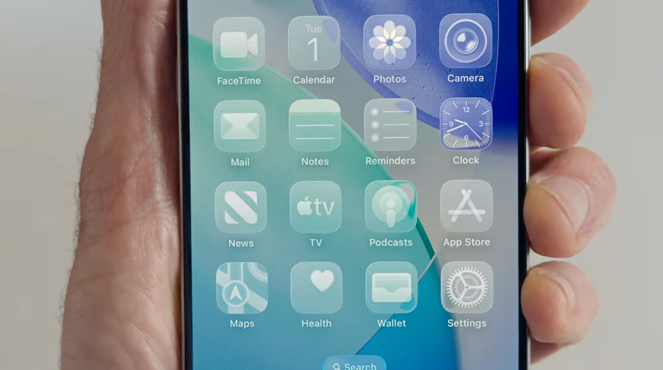 Apple hat ein neues „Liquid Glass“-Design angekündigt, das mit iOS 26 eingeführt wird.