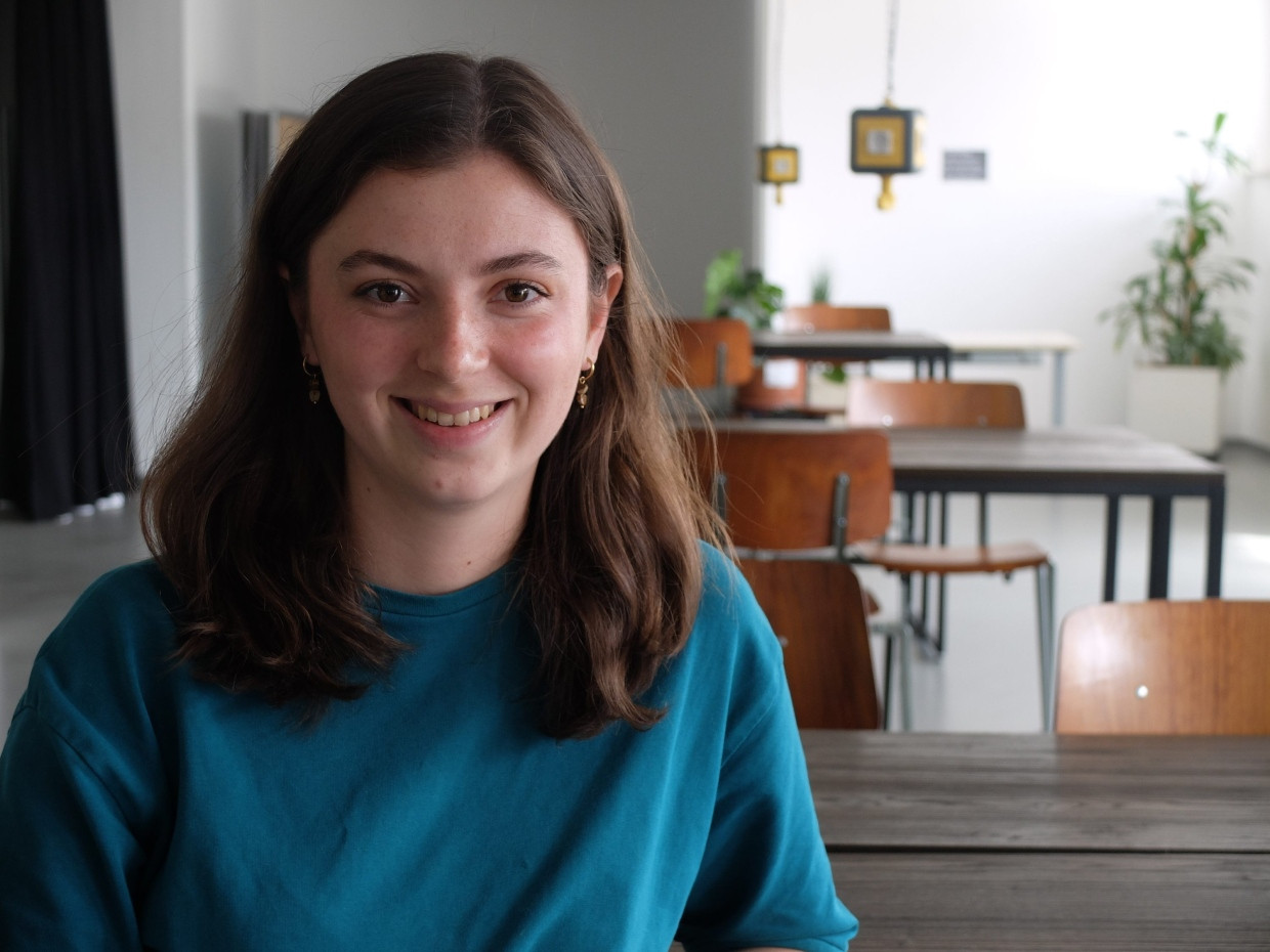Clara Schweizer im Coworkings Space in Nürtingen