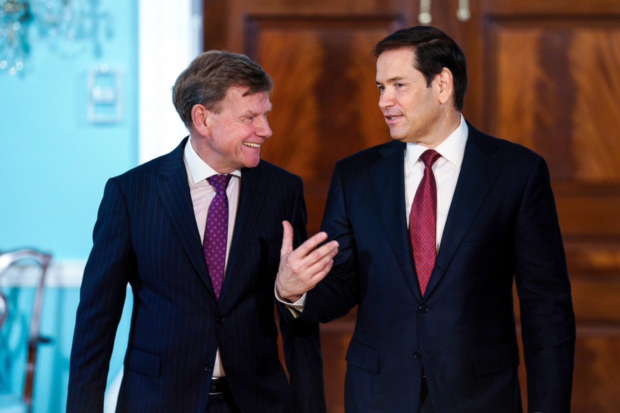 Immerhin ist die Stimmung gut: Wadephul zu Besuch bei Marco Rubio im State Departement